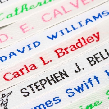 Woven Name Tapes (72)