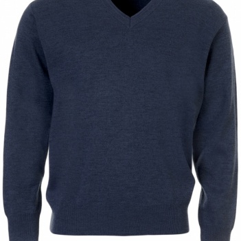 Franco Ponti V Neck Marino wool blend pullover