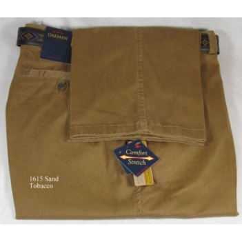 Oakman Sand Tobacco Chinos 34L
