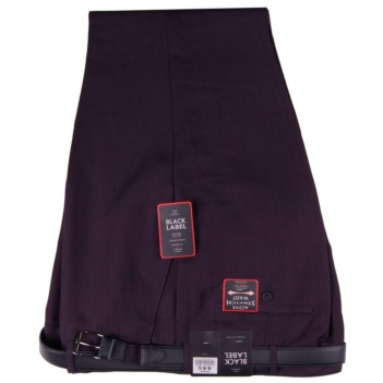 Oakman Navy Flexi Waist Trousers