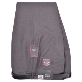 Oakman Grey Flexi Waist Trousers