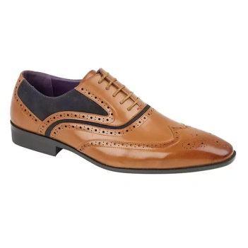 Charles Southwell Belmond Tan & Navy Brogue