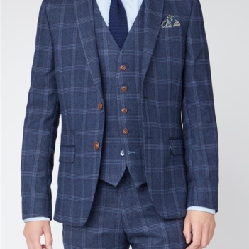 Antique Rogue Navy Check Jacket