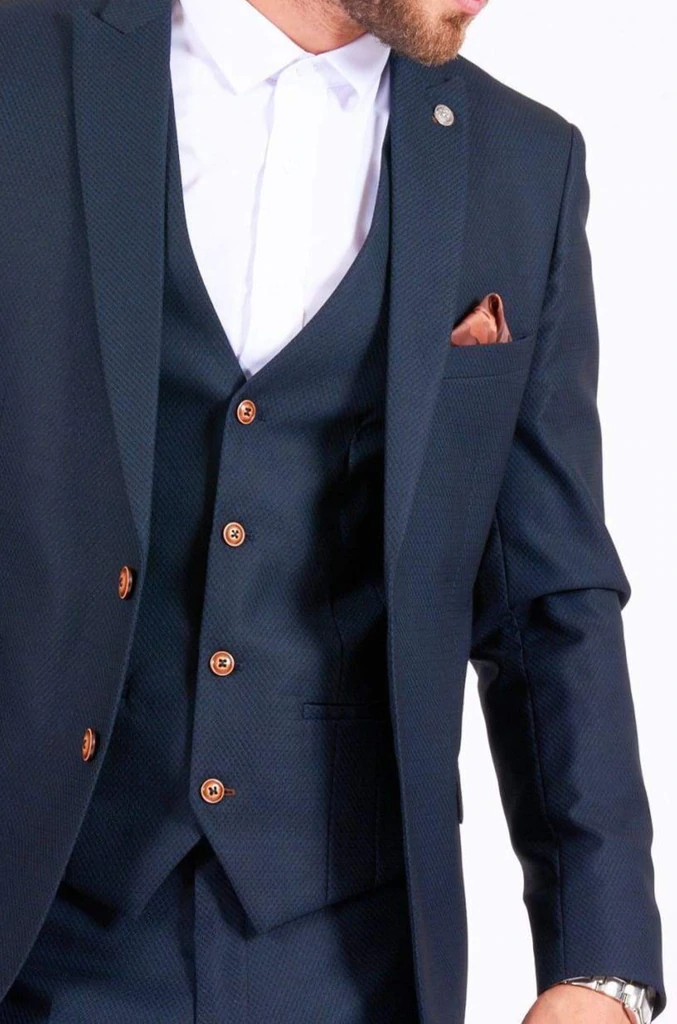 Marc Darcy Max Navy Suit - Image 2