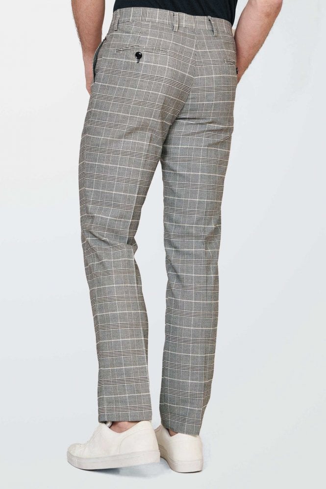 Marc Darcy Ross Grey Check Suit - Image 6
