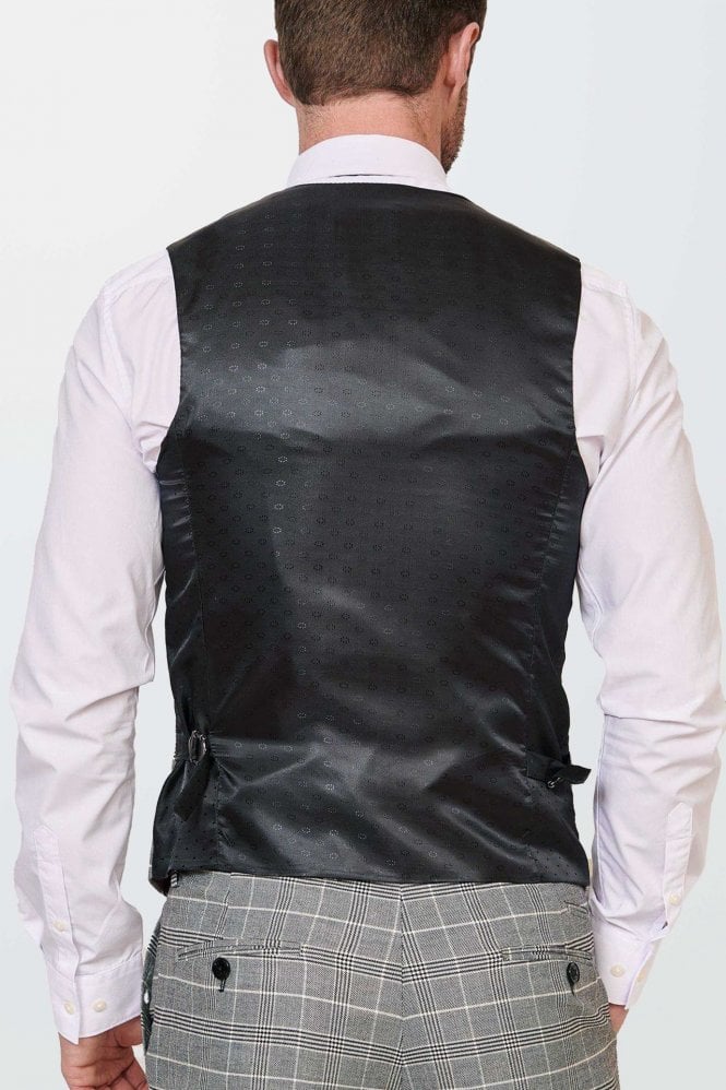 Marc Darcy Ross Grey Check Suit - Image 10