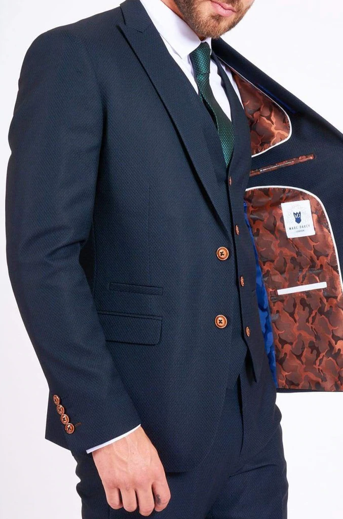 Marc Darcy Max Navy Suit - Image 4