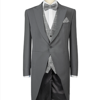 Ultimate Grey Slim Fit Tails